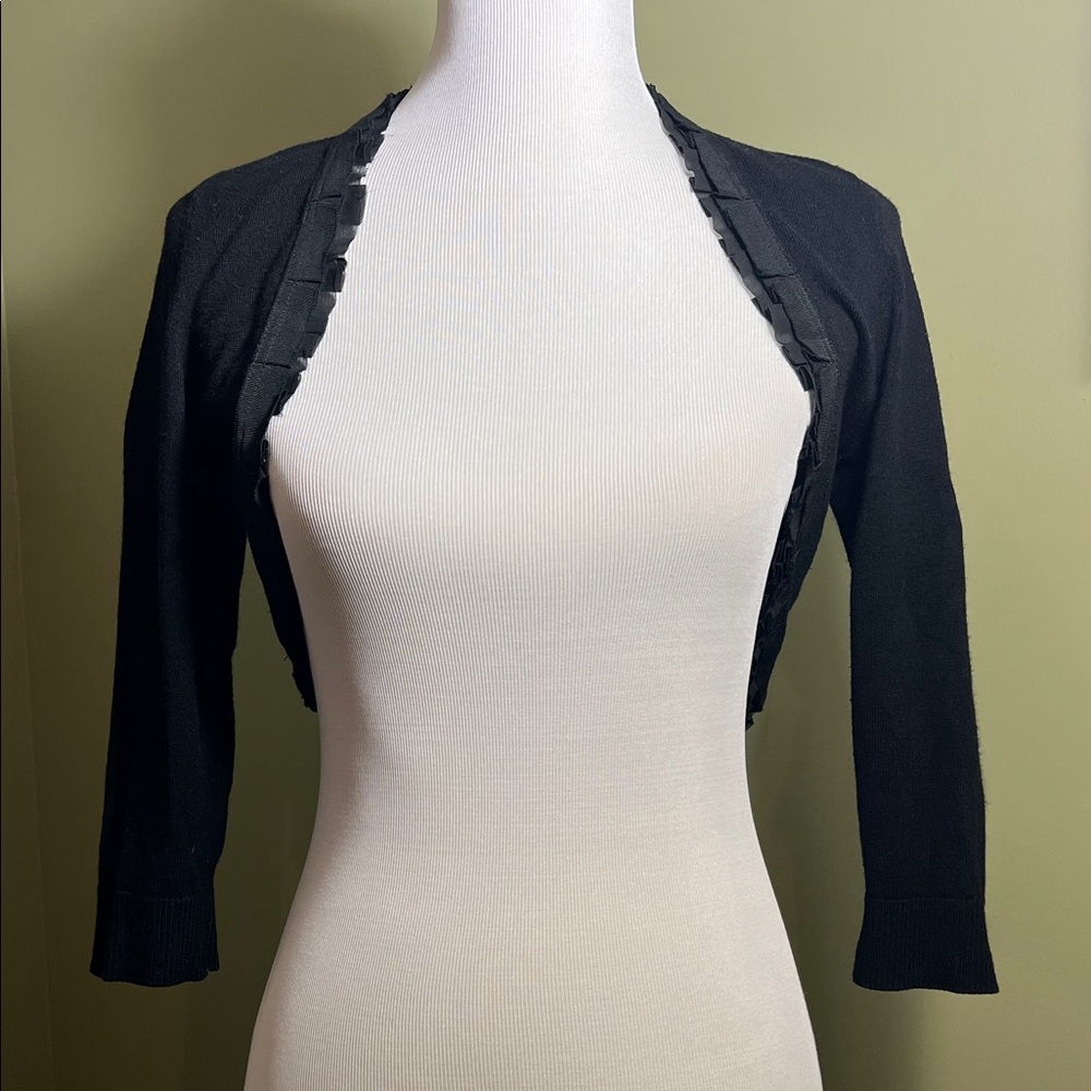 White House Black Market Black Sweater